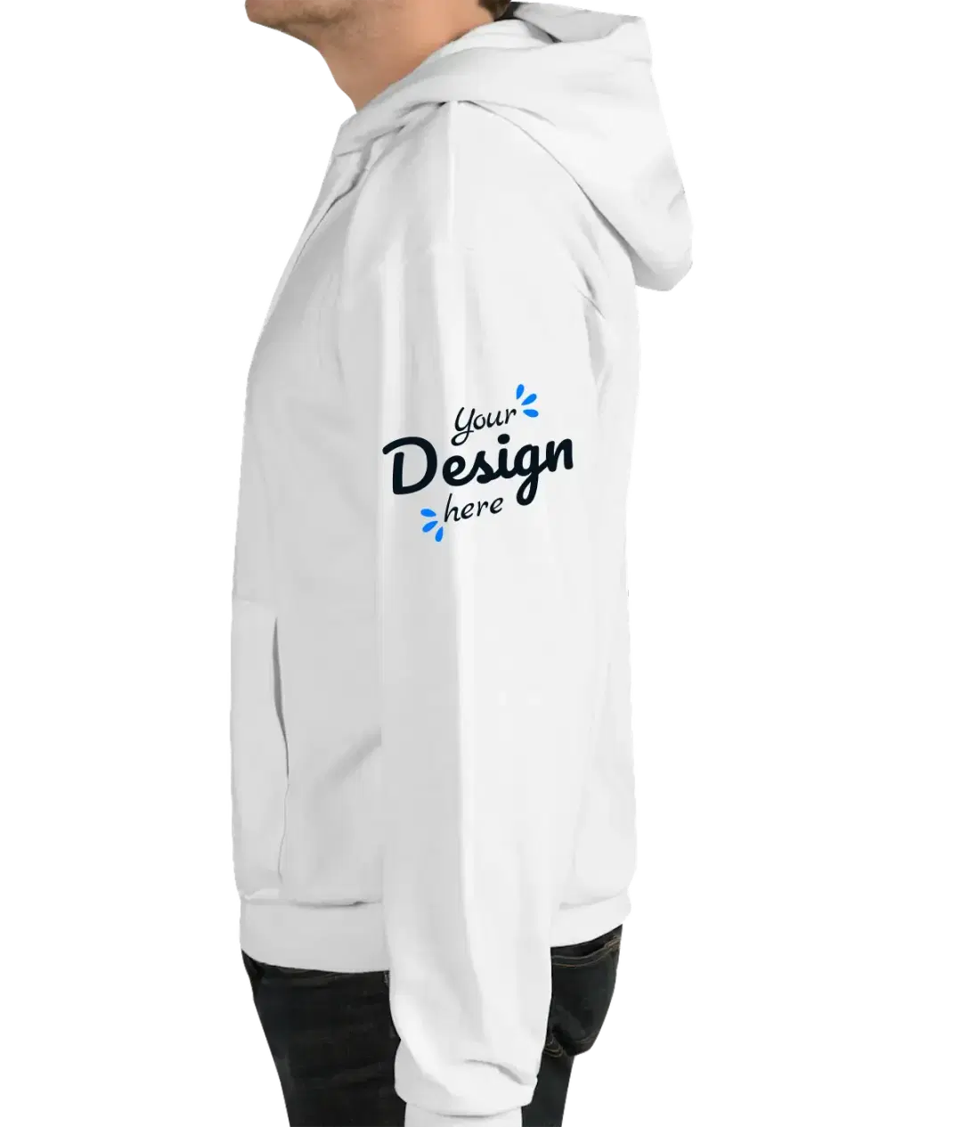 Adult Unisex Pullover Hoodie Ash Adult Unisex Pullover Hoodie Ash