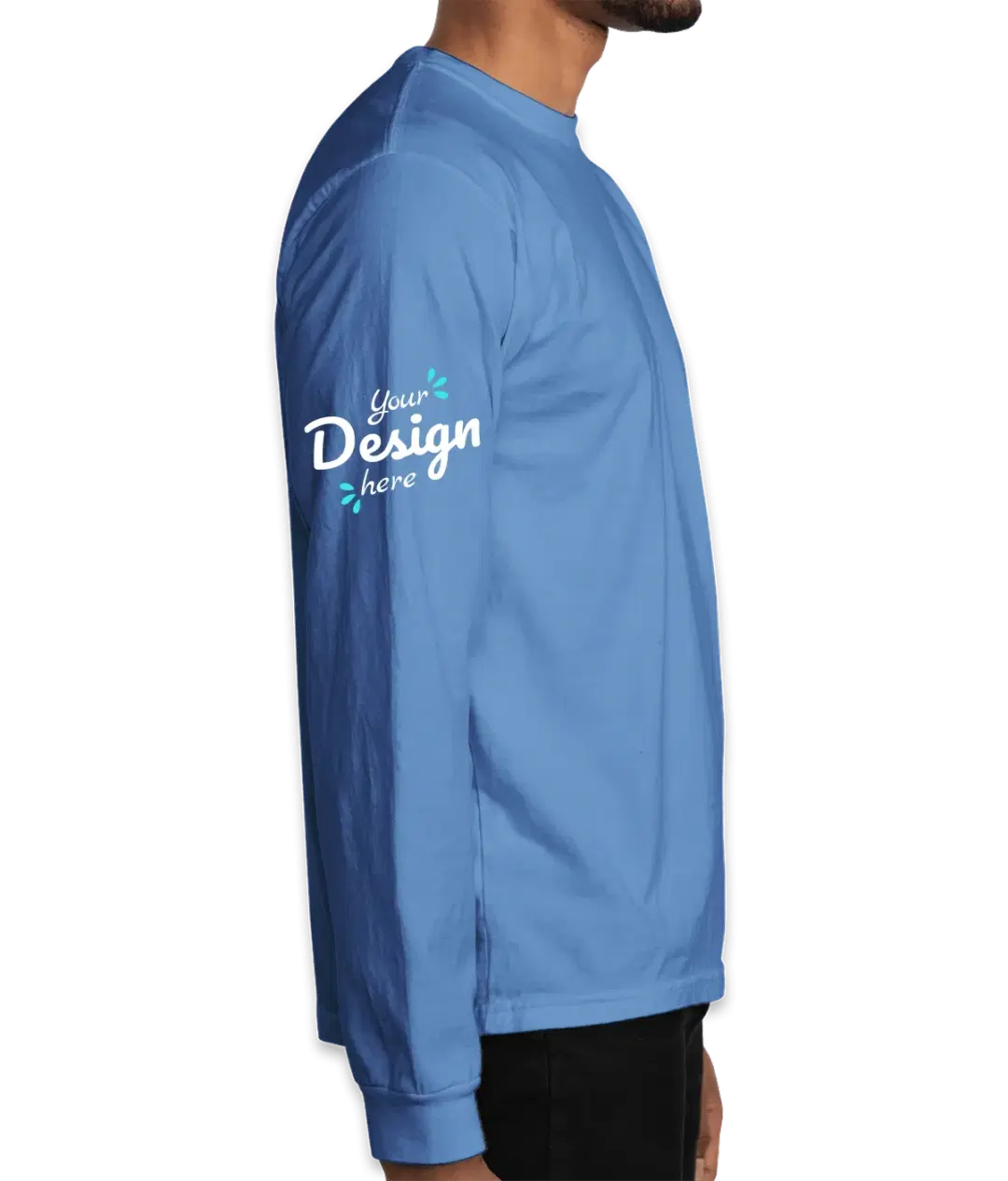 Unisex Ultra Cotton Long Sleeve Navy Shirt.webp Unisex Ultra Cotton Long Sleeve Navy Shirt.webp